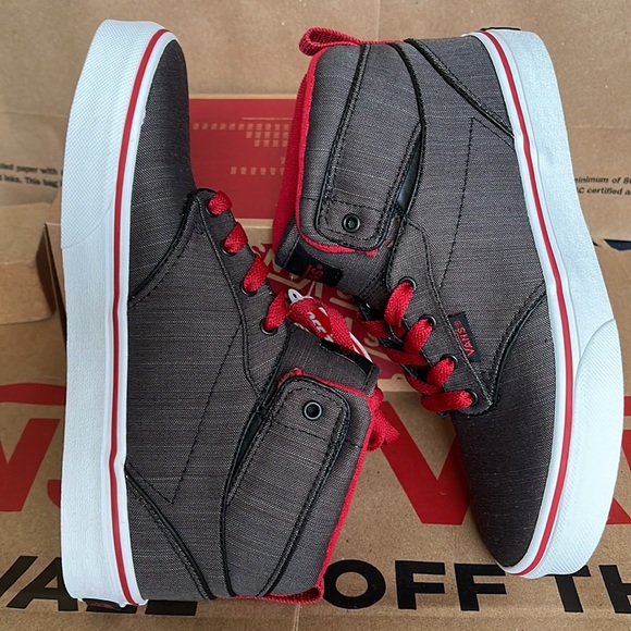 Vans Atwood Textile Black/Chili Pepper/White WMNS - Picture 12 of 16